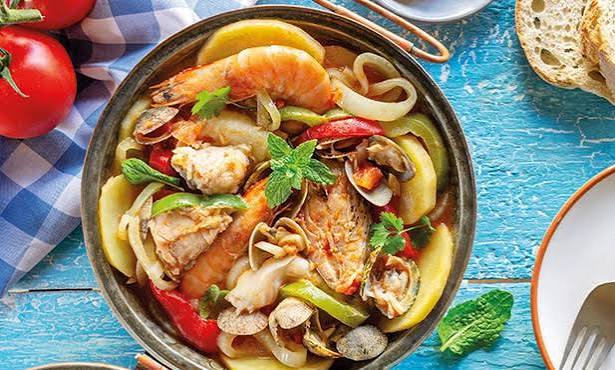 Monkfish Cataplana