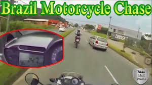 Brazil Motorcycle Chase Ends In Fatal Crash In Blumenau Youtube