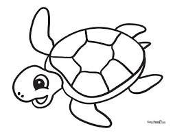 These alphabet coloring sheets will help little ones identify uppercase and lowercase versions of each letter. Turtle Coloring Pages 30 Printable Sheets Easy Peasy And Fun