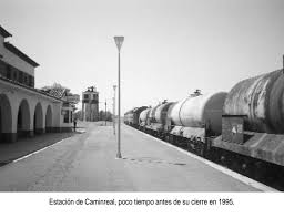 Estacion De Caminreal Nueva Teruel Estacionamiento Zaragoza Aragon