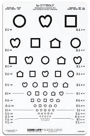 Lea Symbols Translucent Distance Eye Chart Buy Online
