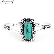 Popular Movie Twilight Charm Bangle Bella Vintage Silver Plated Natural Turquoise Bracelets For Turquoise Bracelet Bangle Bracelets Fashion Accessories Jewelry