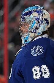 The brightest stars shine in game 7s. I Love Goalies Andrei Vasilevskiy 2016 17 Mask