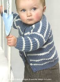 Striped Toddler Cardigan