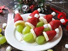 Fruit appetizers is a newly launched appetizer page, we begin with a small yet impressive collection of some tasty fruit appetizer recipes, three of which are olive appetizers (yes, olives are actually. Easy Christmas Fruit Kabobs Suburban Simplicity