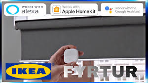 Ikea Fyrtur Smartes Rollo Amazon Echo Alexa Google Home Apple Homekit Siri Dalamo Youtube
