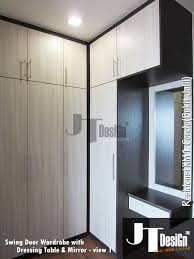 Swing door wardrobe manufacturers & factory. Swing Door Wardrobe In Master Room View 1 Material Melamine Abs Visit Our Website For More Completed Projects Ht Swing Door Wardrobe Master Room Room View