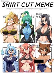 Shirt cut meme Monster Musume : rlostpause