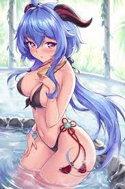 ganyu (genshin impact) drawn by ivenglynn | Danbooru