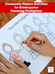 Enjoy these coloring pages as your teach communities and community leaders/ helpers. Community Helpers Activities For Kindergarten Featuring Firefighters