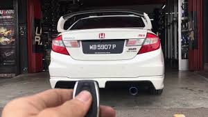 Blue modified honda civic 2012 with alloy rims. Download Honda Civic Fb Valvetronic Exhaust System Amazing Sound In Hd Mp4 3gp Codedfilm