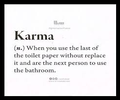 Today S Word On Dandydefinitions Karma Definition Of Karma Good Or Bad Luck Viewed As Resulting From One S Actio In 2020 Definition Of Karma Karma Definition Karma