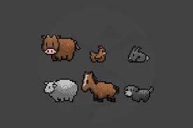 Pixel Art Animals Arte Em Pixels 8bit Art Arte