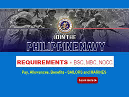 Philippine Navy Requirements To Join Pay Allowances