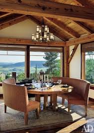 19 Round Dining Tables That Make A Statement Nautical Dining Rooms Round Dining Room Dining Room Small