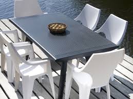 Keter Allibert Dante Low Back Chair White 6 Pack Tables Chairs Outdoor Furniture Home Outdoor Outdoor Chairs Outdoor Furniture Sets Outdoor Living