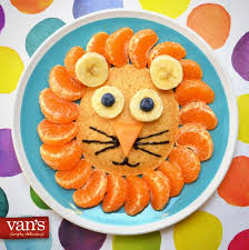 Dish Up The King Of The Breakfast Table With This Cute Pancake Lion Fun Kids Food Kids Meals Cooking Art