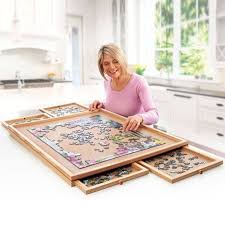 As usual, to help you find the top best tables for puzzle play, please go through our list of recommendation below. China Deluxe Wooden Jigsaw Organiser Puzzle Table Board China Jigsaw Puzzle Table And Puzzle Table Price