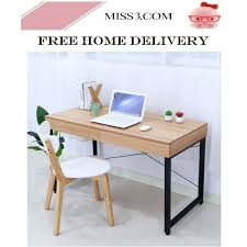 From foldable computer tables you can use in bed to sturdy wooden tables equipped with storage space, lazada's filter search makes it easy to find the perfect most of their products are shipped from china and other countries, but you can also opt to browse for products shipped from singapore. Study Table With Drawer Free Delivery Shopee Singapore