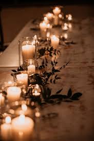 An Assortment Of White Candles To Decorate Reception Tables Wedding Table Decorations Diy Fall Wedding Reception Tables Reception Table Candles