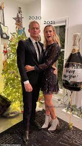 From videos he posted on youtube showing himself singing. Cody Simpson Poses With Model Girlfriend Marloes Stevens For Nye Tech Readsector