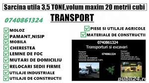 Mii de posturi vacante, joburi în cele mai bune companii din chișinău, moldova. Transport Moloz Materiale De Constructii Caut Colaborare Transport Resita Servicii Publi24 Ro