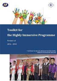 Sharing of hip best practices from schools in papar. Doc Toolkit For The Highly Immersive Programme Yasmin Ahmad Jana Academia Edu