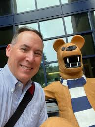 I took this photo with one of my new coworkers