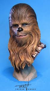 Chewbacca Bust By Trevorgrove Chewbacca Lion Sculpture Sculpture