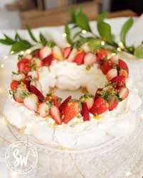 Dessert bars are such a great option for picnics — they are easy to transport and not nearly as messy as many other sweet options. Strawberry Passionfruit Pavlova Recipe Sew White