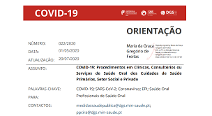 O problema das vacinas, as pandemias anteriores e a negação daqueles que supostamente defendem a saúde nos eua. Orientacao Da Dgs Sobre Procedimentos Na Saude Oral Ordem Dos Medicos Dentistas