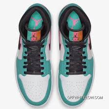 Jordan 1 Mid Patent Black White Gold Gs Air Jordan 1 Mid South Beach 852542 306 Unisex Mens Womens Basketball Shoes Turbo Green B Womens Basketball Shoes Jordan Basketball Shoes Best Basketball Shoes