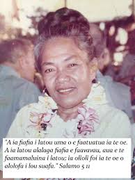 Happy Heavenly Birthday to a Beloved Mother from Amerika Samoa