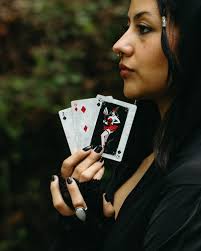 Bad Witch Illustrated Playing Cards