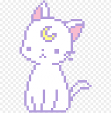 Ideal for gifts, party favours, or anything else you can imagine! Sailor Moon Luna Luna Sailor Moon Pixel Art Png Image With Transparent Background Toppng