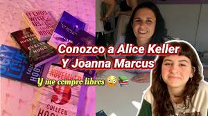 Conozco a Alice Keller y Joanna Marcus + Compro nuevos libros 📚 (vlog  feria del libro)