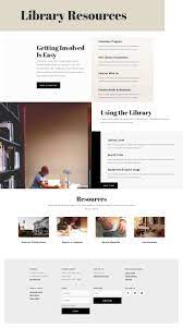 Get A Free Library Layout Pack For Divi Page Design Home Libraries Web Design