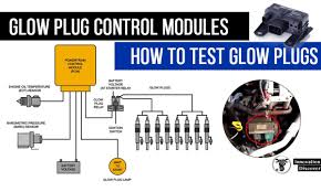 The glow plug control unit uses a glow plug relay to switch the current for the glow plugs on and off. Test Glow Plugs