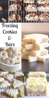 Christmas cookie recipes can be easy. Freezing Cookies And Bars Easy Tips On How To Freeze Cookies Dough And Bars Throughout The Yea Frozen Cookies Delicious Christmas Recipes Cookie Bar Recipes