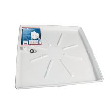 Check spelling or type a new query. Camco 30 In X 32 In Washing Machine Drain Pan With Pvc Fitting 20752 The Home Depot