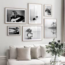 Black And White Framed Prints For Living Room Nordic Landscape Poster Photography Canvas Painting Black White Wall Art Pictures For Living Room Modern Home Decorative Prints In 2020 Wall Art Living Room Black And White Wall Art Living Room Pictures