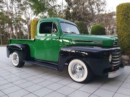 Image result for Chrome Green 1949 Truck