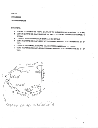 Solved Traverse Exercise Please Fill In Two Charts Attac