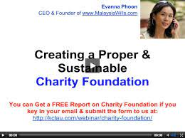 Setting up a qualified irc §501(c)(3) charity, however, requires compliance with a number of a private foundation is typically a nonprofit formed, funded, and controlled by a family or by a small private foundations typically use their funds to make grants or gifts to public charities for charitable. How To Set Up A Charity Foundation In Malaysia Kclau Com