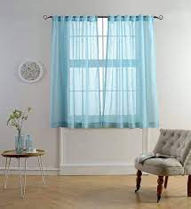 If you're moving into your first home, polyester is a great option. 28 Styles Of Bathroom Window Curtains