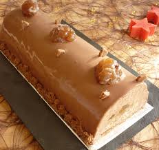 Buche Chocolat Au Lait Et Marrons Buche De Noel Chocolat Marron Buche De Noel Aux Marrons Recette Marron