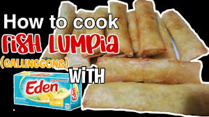 How To Cook Fish Lumpia Galunggong With Cheese Easy Recipe Luto Ni Mama Ann Youtube