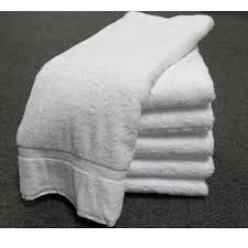 In most cases, there are either single or double loop towels. Plain White Bath Towel Weight 250 500gram Rs 145 Piece Doulathram Dharmadas Id 16747025491