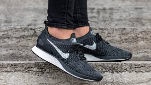 Nike Air Zoom Mariah Flyknit Racer Black White Where To Buy 918264 001 The Sole Supplier Flyknit Racer Black Nike Flyknit Racer
