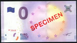 2016 kamen die scheine nach deutschland, sie fühlen sich an wie echte euroscheine und haben auch etliche sicherheitsmerkmale. 0 Euro Scheine Philamondos Webseite